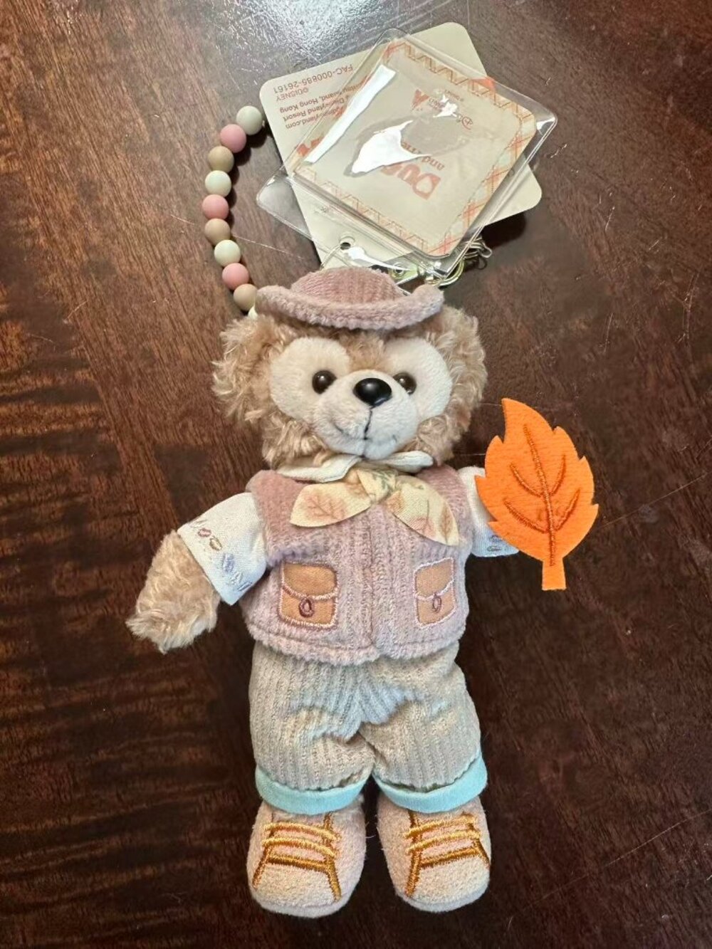 HKDL Disney authentic 2026 autumn Duffy plush keychain Disneyland limited